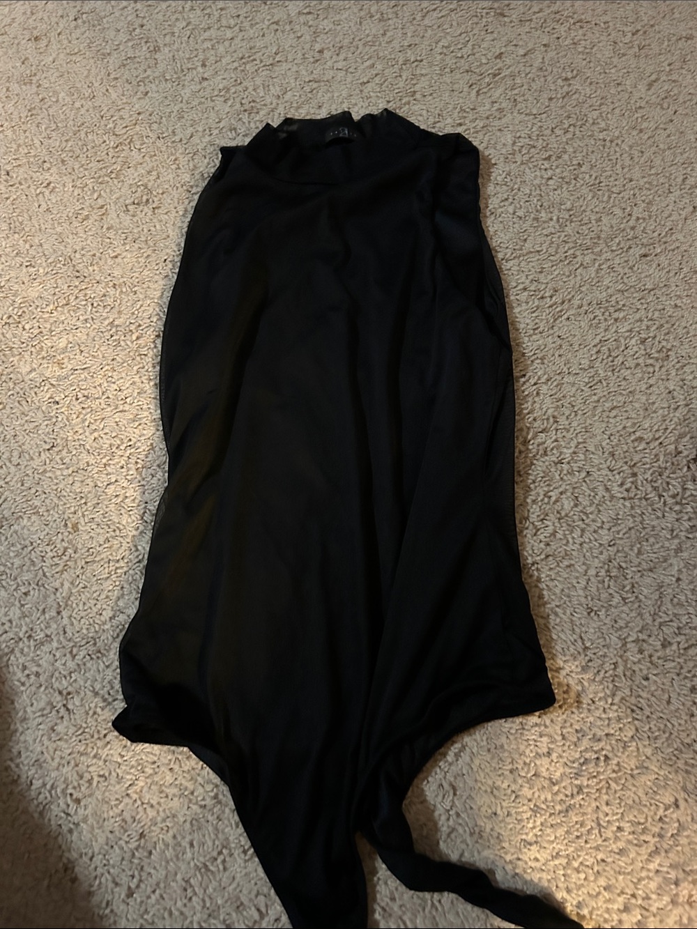 Black One-Piece Bodysuit